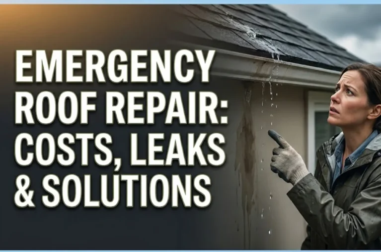 Emergency Roof Repair: Costs, Leaks & Solutions