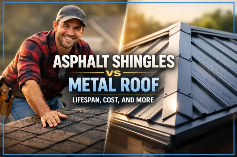 Asphalt Shingles vs Metal Roof: Lifespan, Cost, and More