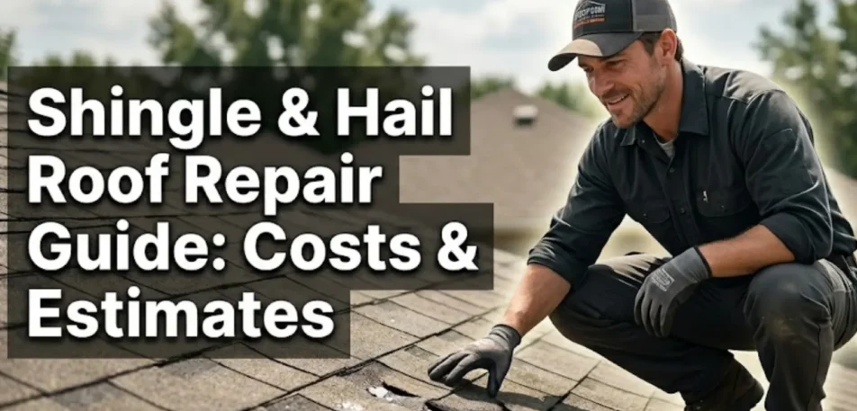 Shingle & Hail Roof Repair Guide: Costs & Estimates