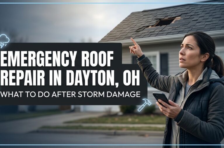 Emergency Roof Repair Dayton OH | Storm Damage Help