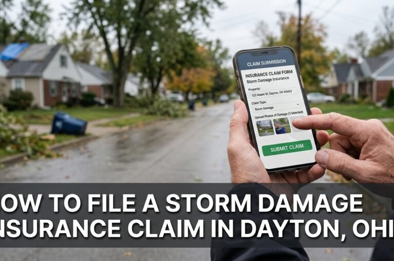 How to File a Storm Damage Insurance Claim in Dayton, Ohio