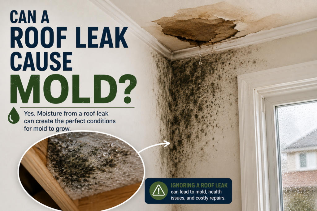 Can a Roof Leak Cause Mold