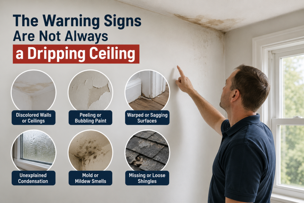 The Warning Signs Are Not Always a Dripping Ceiling